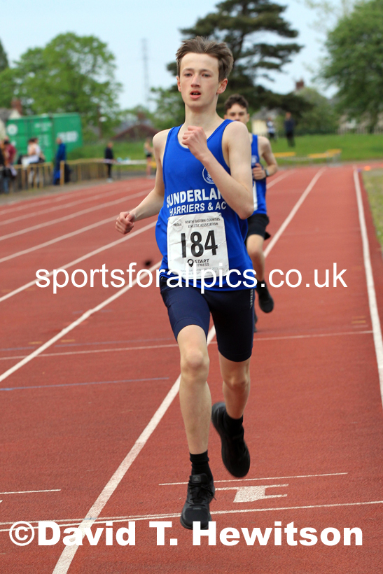 800 metres, 2022 NEGP No. 2, Hebburn. Photo: David T. Hewitson/Sports for All Pics